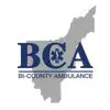 The logo for bca county ambulance.