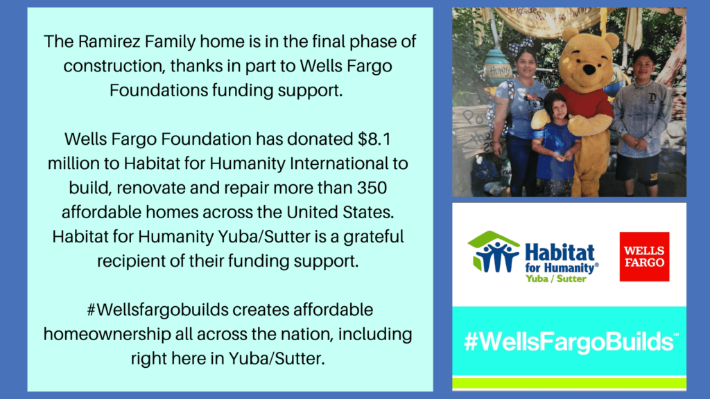 A photo of a family with the words wellfools construction home in the king of foundations.