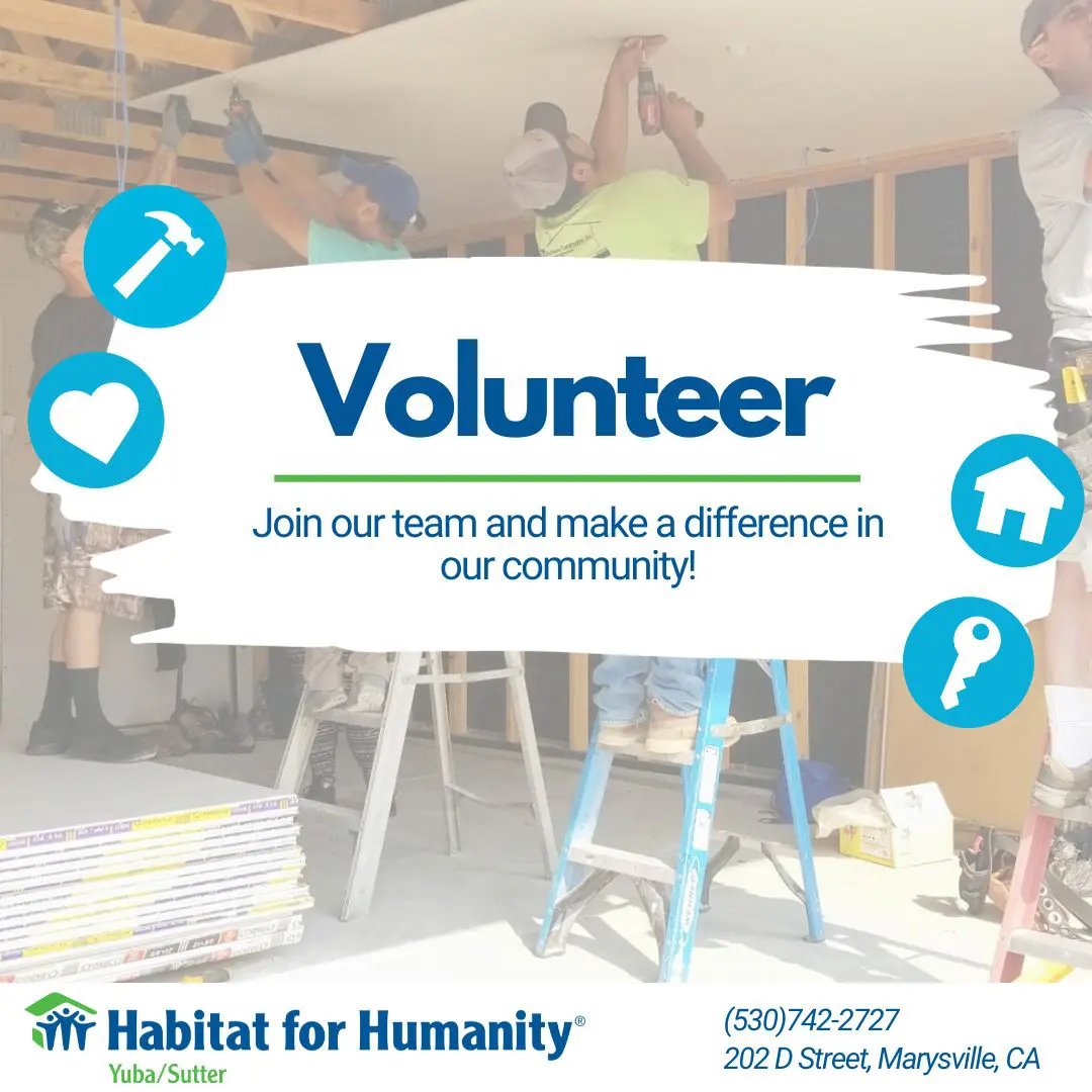 Volunteer join our team and make a difference in our community.