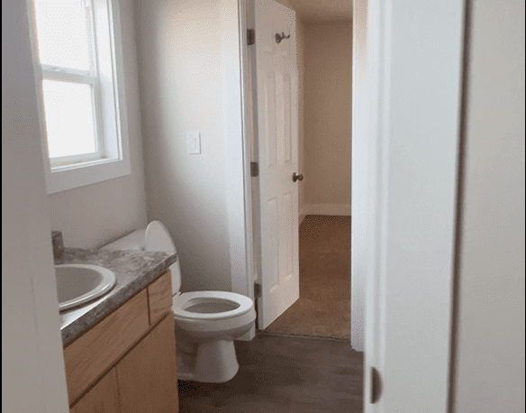 Interior of Pine Street Home, Bathroom